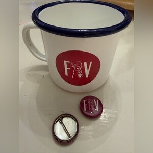 Foraging Vintners Tin Mug from Isle of Man